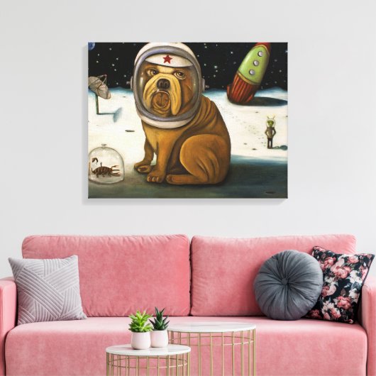 Crash 2 canvas afdruk (Insitu (Woonkamer))