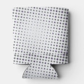 Crash Action Bubble Red en Yellow Typografie Blikjeskoeler (Achterkant)