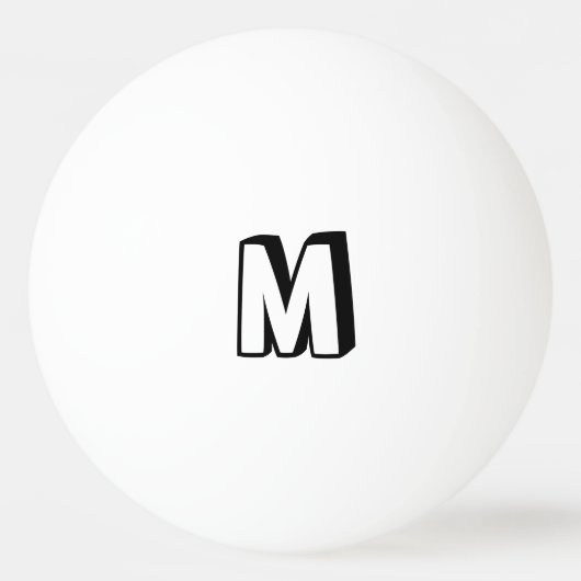 Crash Action Bubble Red en Yellow Typografie Pingpongbal (Achterkant)