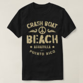 Crash Boat Strand Aguadilla Puerto Rico Strand T-shirt (Design voorkant)
