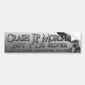 Crash JP Morgan Bumpersticker (Voorkant)