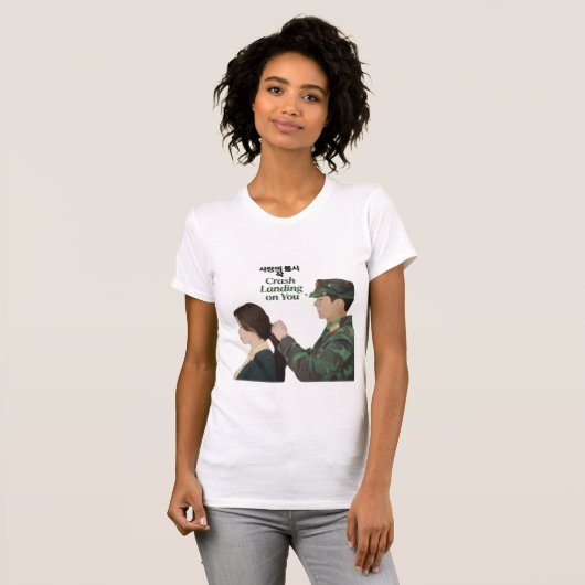Crash Landing op jou T-shirt (Voorkant volledig)