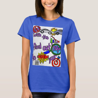 Crash niet met de markt, RAAK je doel T-shirt