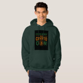 Crash of Niet – We Crypto On! Trader Hoodie (Voorkant volledig)
