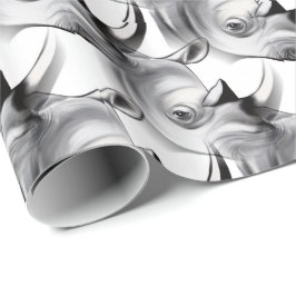 Crash of Rhinos Cadeaupapier