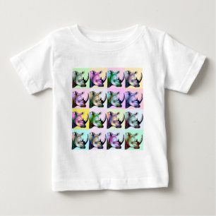 Crash of Rhinos Pop Art