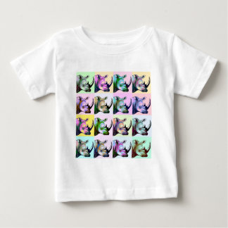Crash of Rhinos Pop Art