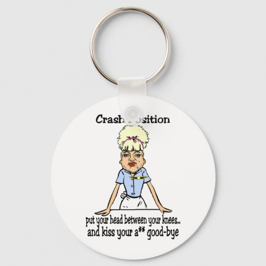 Crash Position Sleutelhanger (Voorkant)