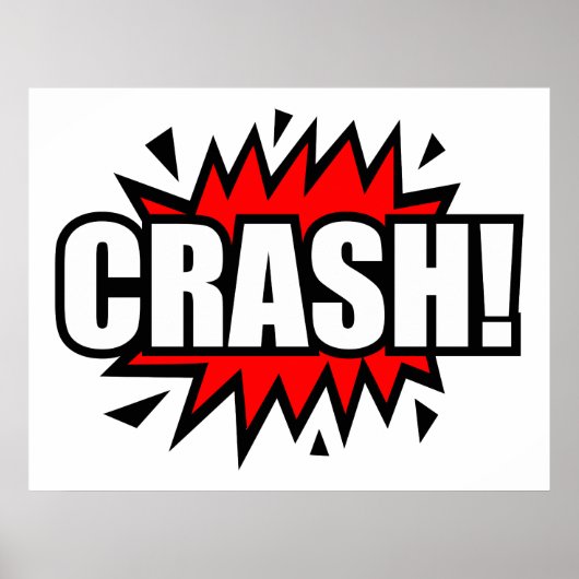 Crash! Poster (Voorkant)