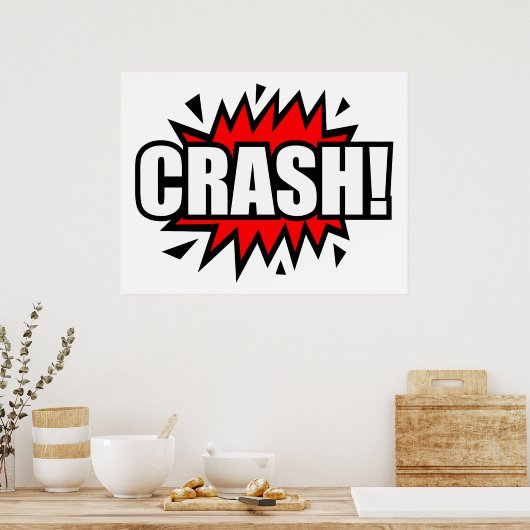 Crash! Poster (Keuken)