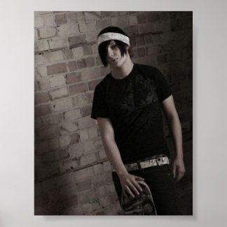 Crash Romeo Schaats Poster