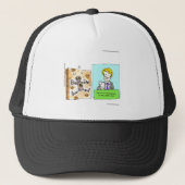 Crash Tekst Dummy Grappig Trucker Pet (Voorkant)