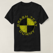 CRASH TEST DUMMY COSTUME PRETEND I'M A CRASH TEST T-SHIRT (Design voorkant)