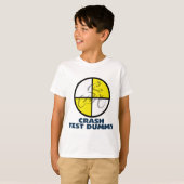 CRASH TEST DUMMY - fiets T-shirt (Voorkant volledig)