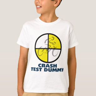 CRASH TEST DUMMY - fiets T-shirt