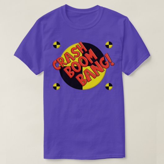 Crash Test Dummy Funny Costume T-shirt (Design voorkant)