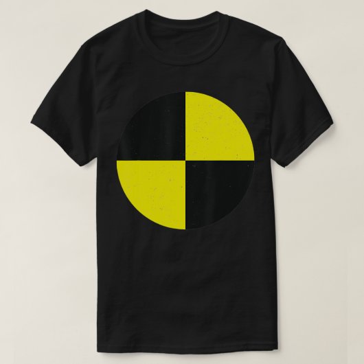 Crash Test Dummy Grappig Easy Halloween Kostuum T-shirt (Design voorkant)