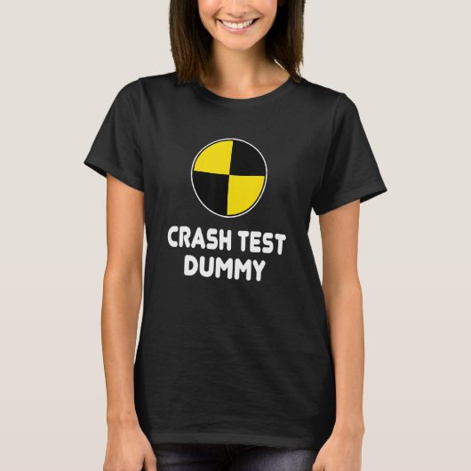Crash Test Dummy Halloween T-shirt (Voorkant)