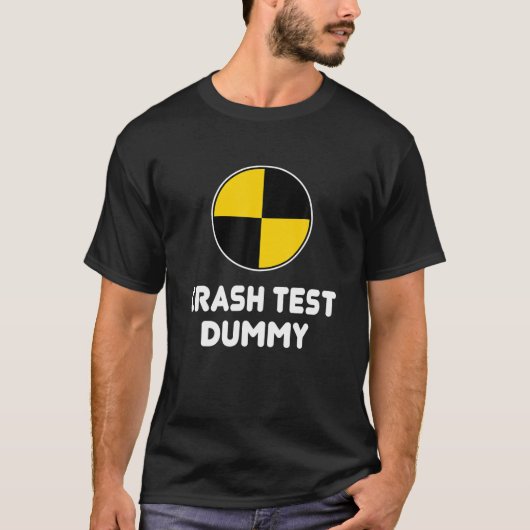 Crash Test Dummy Halloween T-shirt (Voorkant)