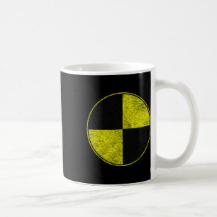 Crash Test Dummy kostuum doen alsof ik een crashte Koffiemok