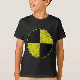 Crash Test Dummy kostuum doen alsof ik een crashte T-shirt