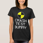 Crash Test Dummy Last Minute Costume Halloween T-shirt (Voorkant)