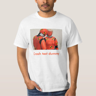 Crash test dummy T shirt
