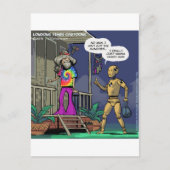 Crash Test Hippie Funny Briefkaart (Voorkant)