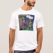 Crash Test Hippie Funny T-shirt (Voorkant)
