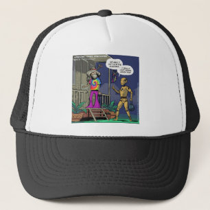 Crash Test Hippie Grappig Trucker Pet