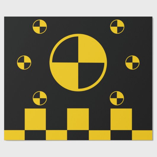 Crash Test Markers Cadeaupapier (Vlak)