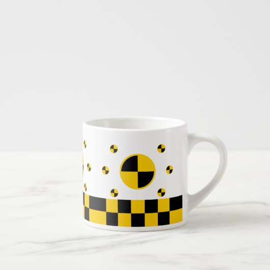 Crash Test Markers Graphics Espresso Kop (Rechts)