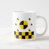 Crash Test Markers Graphics Grote Koffiekop (Rechts)