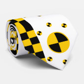 Crash Test Markers Graphics Stropdas (Opgerold)