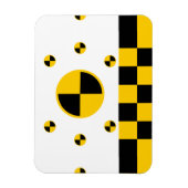 Crash Test Markers Magneet (Verticaal)