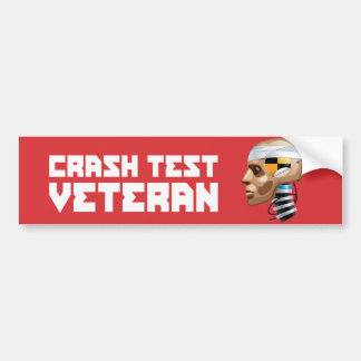 Crash Test Veteran Bumpersticker