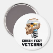 Crash Test Veteran Magneet (Voorkant / Achterkant)