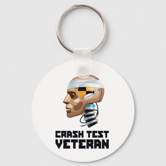 Crash Test Veteran Sleutelhanger (Voorkant)