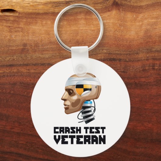 Crash Test Veteran Sleutelhanger (Voorkant)