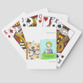 Crash Text Dummy Funny Speelkaarten (Achterkant)