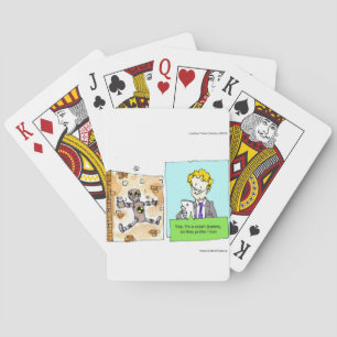 Crash Text Dummy Funny Speelkaarten