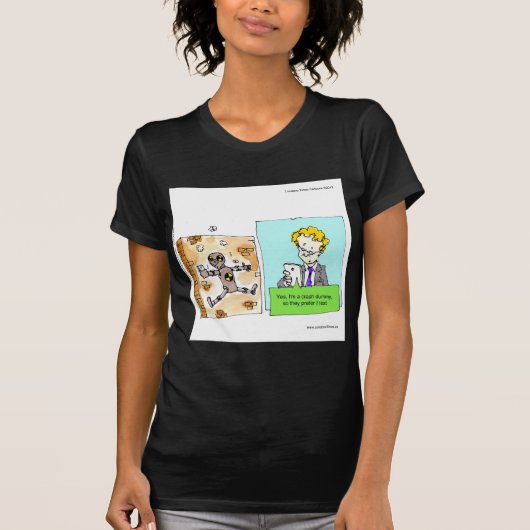 Crash Text Dummy Funny T-shirt (Voorkant)