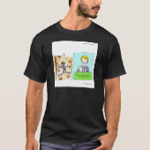 Crash Text Dummy Funny T-shirt (Voorkant)