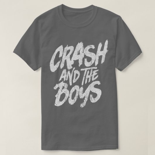 Crash & the Boys T-shirt (Design voorkant)