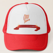 Crash through Lure of Incandescence Trucker Hat Trucker Pet (Voorkant)