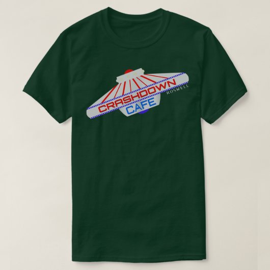Crashdown Cafe 2000 T-shirt (Design voorkant)
