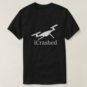 Crashed Drone Dark T-Shirt