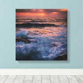 crashen! canvas afdruk (Insitu (Houten vloer))