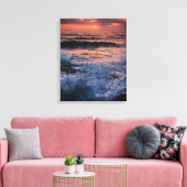 crashen! canvas afdruk (Insitu (Woonkamer))