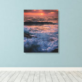 crashen! canvas afdruk (Insitu (Houten vloer))
